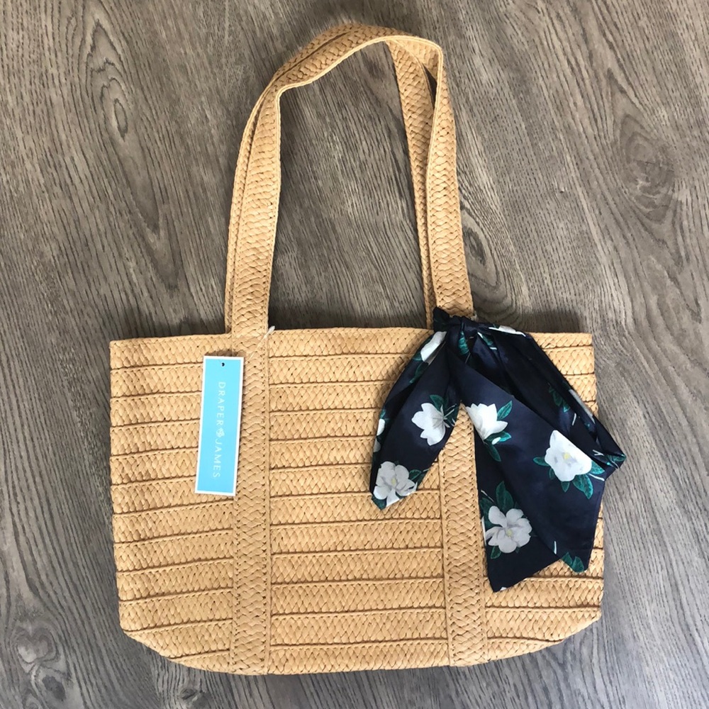 Draper James Straw Bag